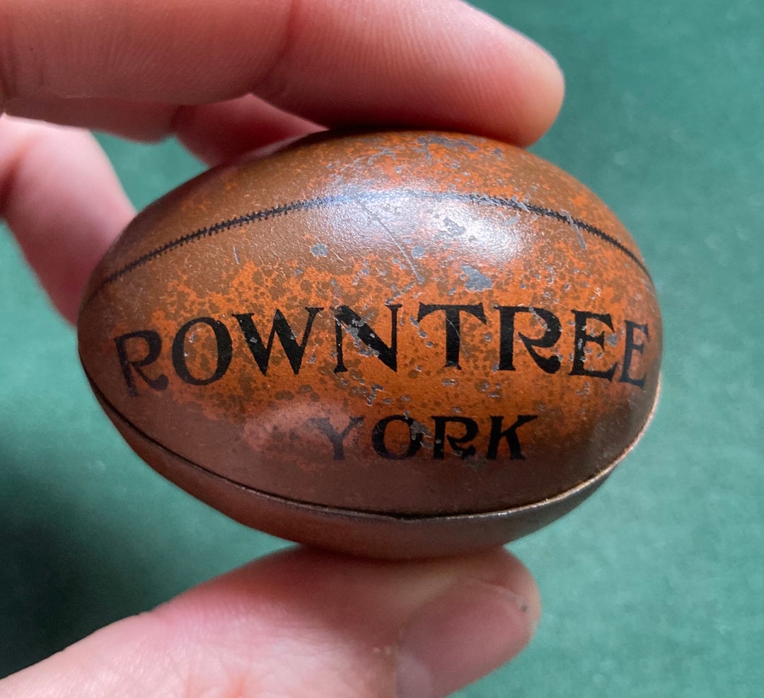 Rare Rowntree york Novelty Rugby Ball Sample Cocoa / Etsy