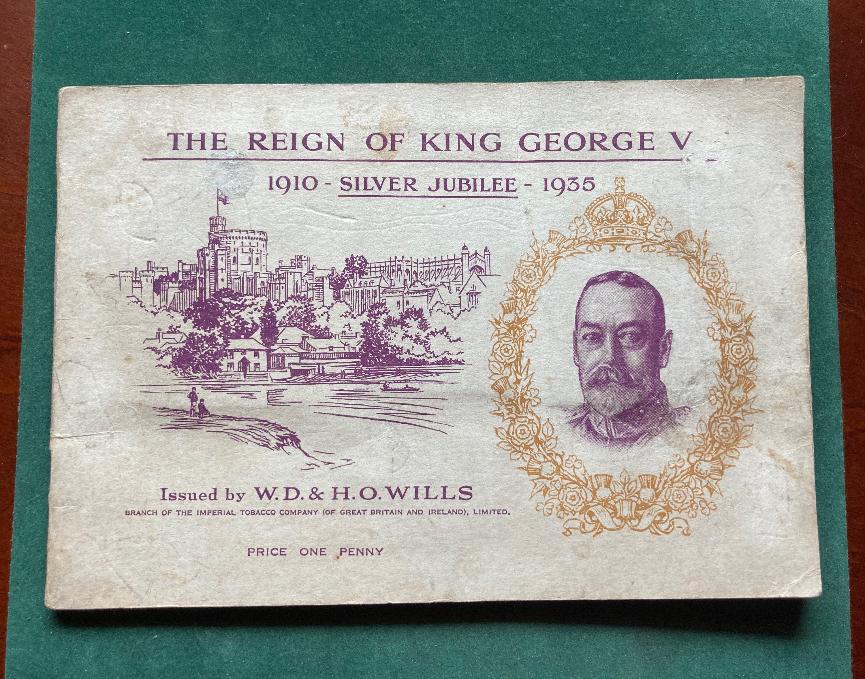 Rare Complete Set of 50 W.D. & H.O. WILLS 'The Reign of Etsy