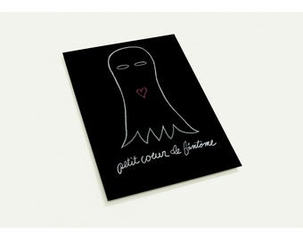 Petit Coeur de Fantome postcards