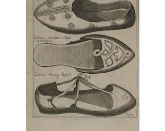 3 Shoes, Caliga Veterum, 1711