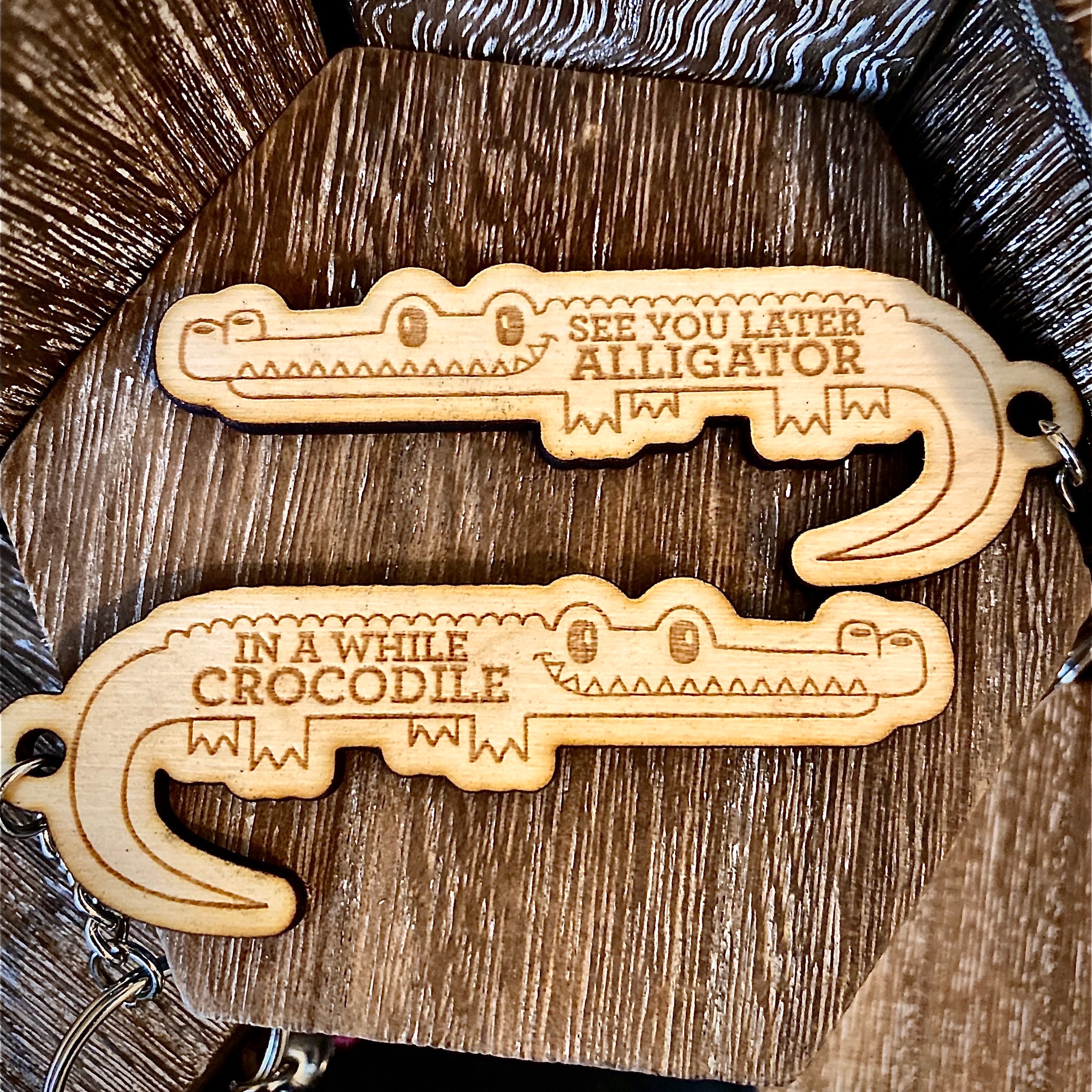 Alligator Crocodile Phrases And Sayings Hand Made Wooden Etsy Alligator Crocodile Phrases And Sayings Hand Made Wooden Etsy