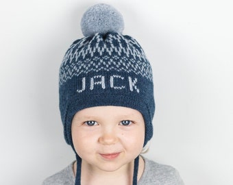 personalized winter hats for toddlers