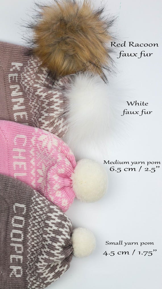 Personalized Earflap Hat Baby Winter Hat With Name Toddler Winter Hats for Girls Personalized Winter Hat for Girls Etsy UK