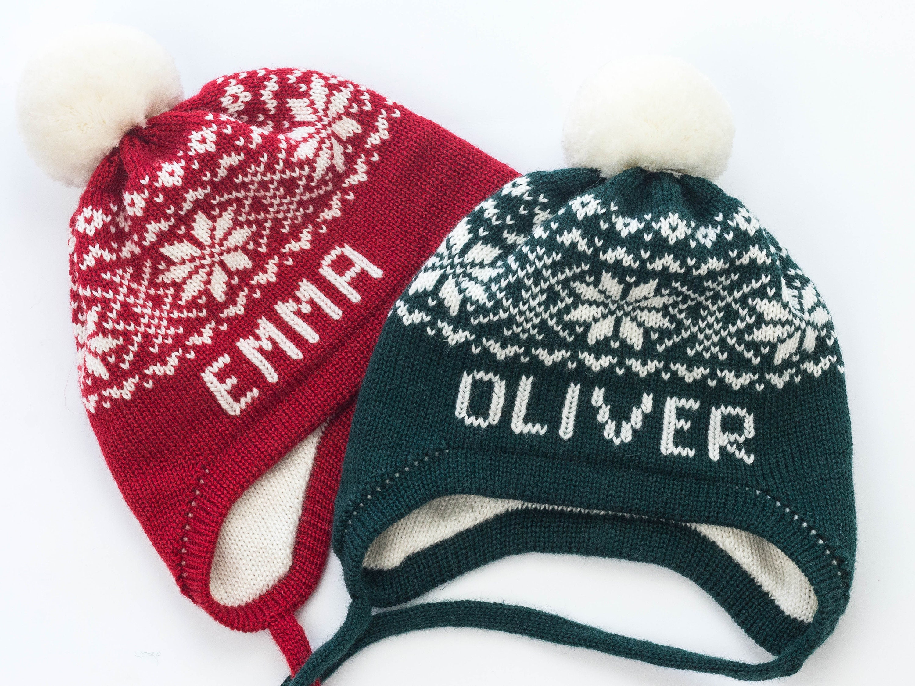 Personalized Kids Winter Hat With Name Custom Baby Beanie Etsy UK