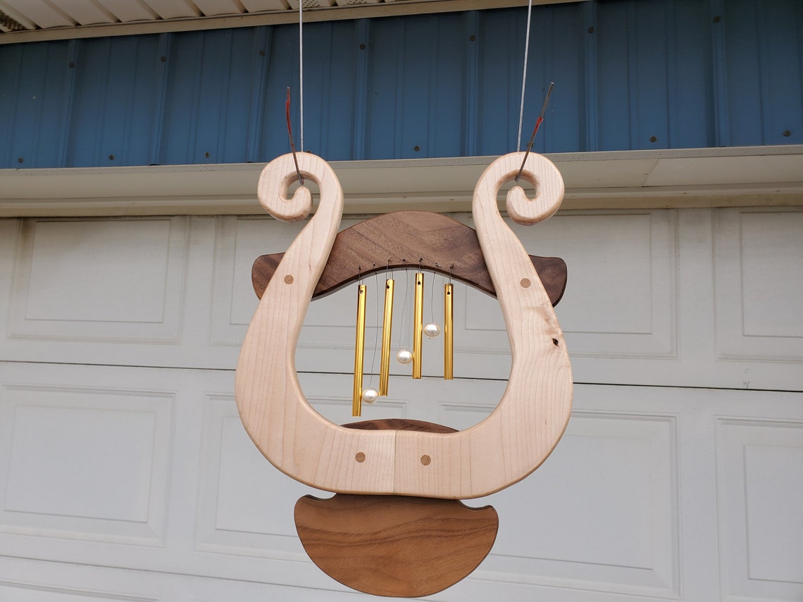 Custom Premium Hardwood Wood Door Chimewind Chime Door Chimeone of a