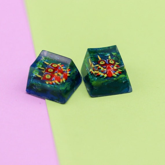 Majora&#39;s Mask Keycap Handmade - Zelda Artisan Keycap - Profil SA and OEM