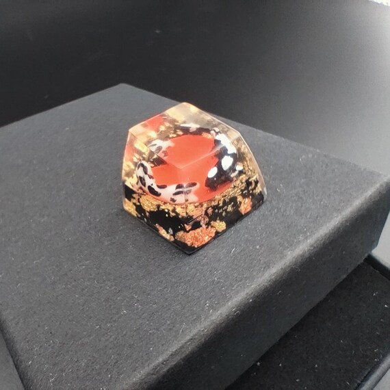 Resin Keycap Handmade Artisan Keycap Yin Yang Carp Koi Etsy