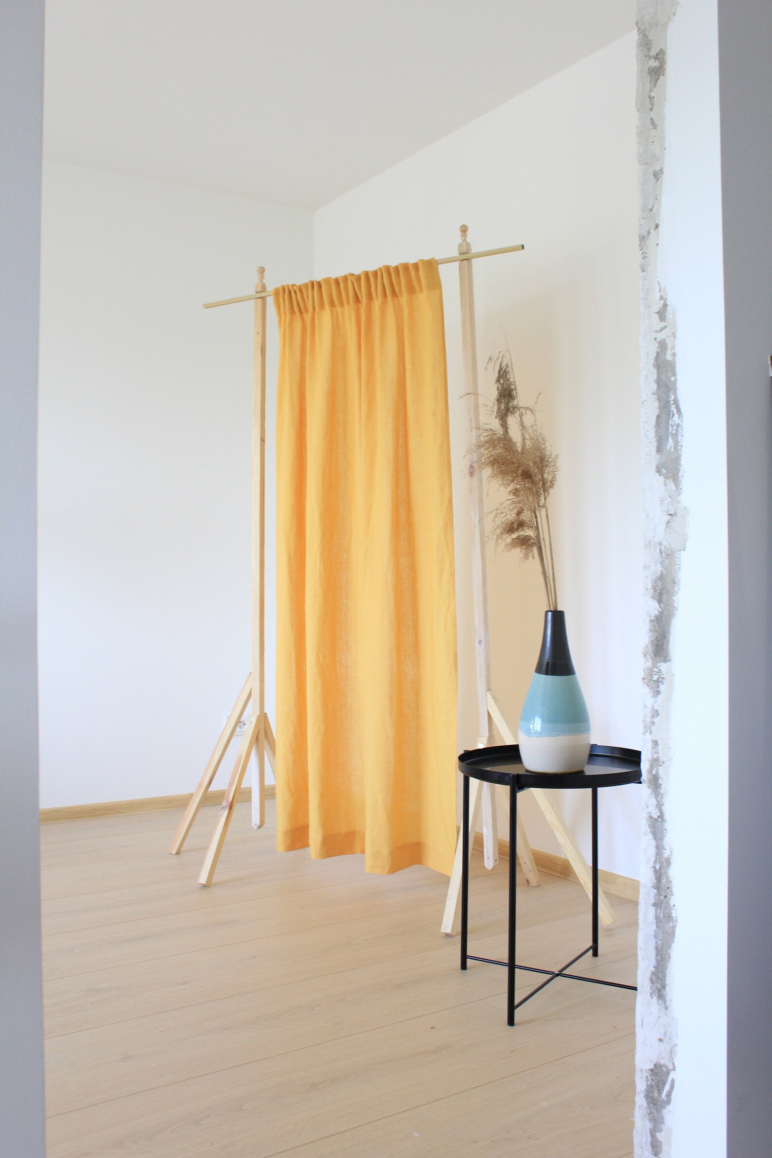 Wide linen curtains runners lane runners lane curtain panels Etsy