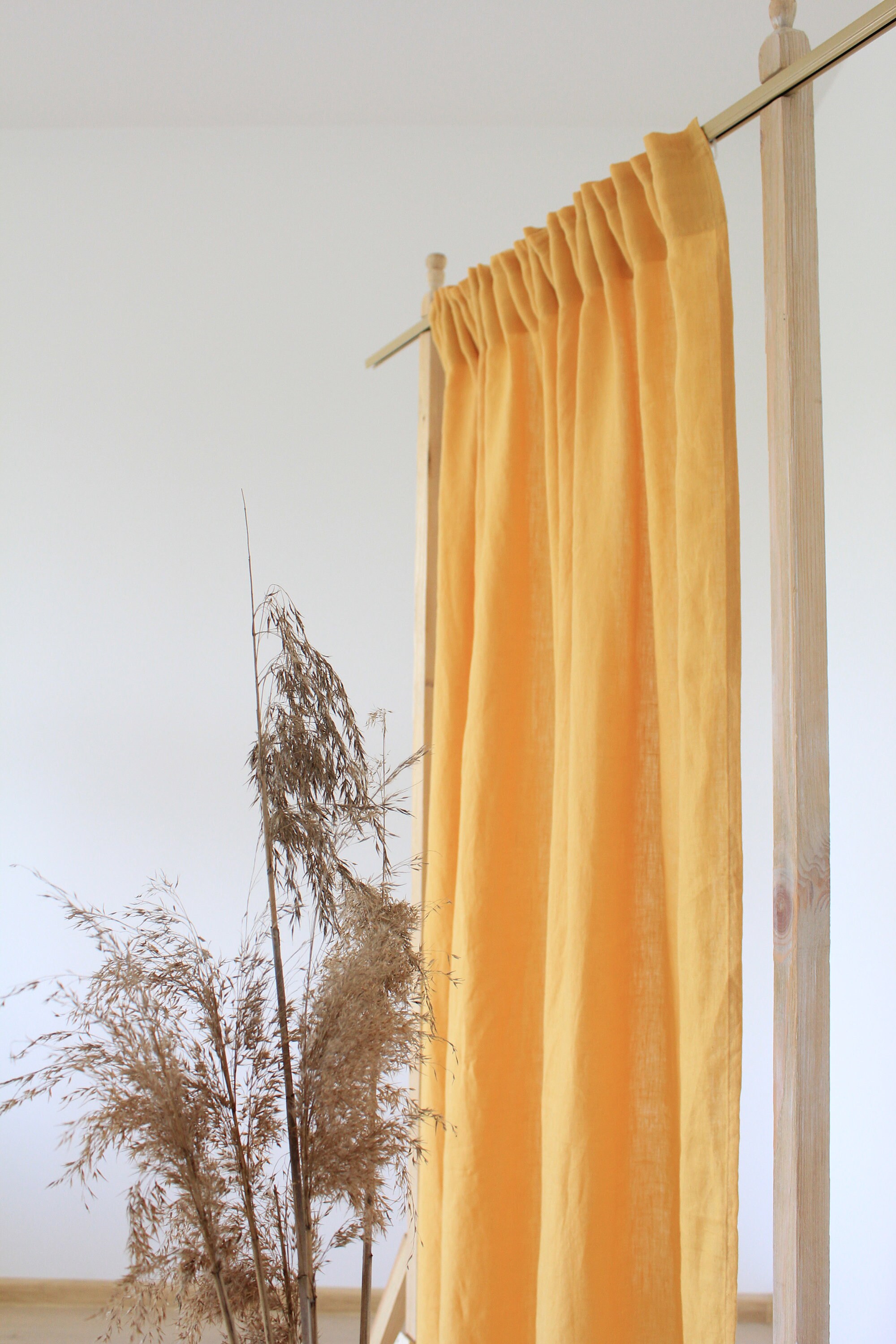 Wide linen curtains runners lane runners lane curtain panels Etsy