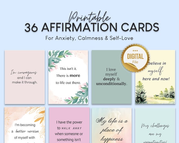 affirmation card printers