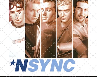 Vintage NSYNC Png, In my Nsync Reunion Era, NSYNC Album Cover, Nsync Boy Band 90s, Nsync Gifts Merch, NSYNC Lover Forever, Nsync Fan Merch