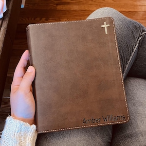 Personalized NIV Bible with name Engraved, NIV Journaling Bible, Custom Bible Engraved Name, New International Version, Baptism Gifts