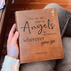 Custom NIV Journaling Bible, NIV Journaling Bible, Custom Engraved New International Version, Christian Gifts, Baptism Gift, NIV Bible Women