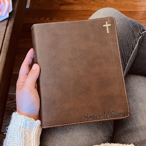 Personalized NIV Bible with name Engraved, NIV Journaling Bible, Custom Bible Engraved Name, New International Version, Baptism Gifts