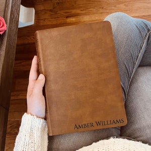 Personalized NASB Bible with name Engraved, NASB Wide Margin Bible, Custom Bible Engraved Name, New American Standard Bible, Christian Gifts