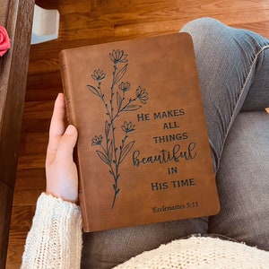 Custom NASB Bible, Giant Print Bible, Custom Bible Engraved NASB version, Christian Gifts Baptism Gifts NASB Bible Women Men