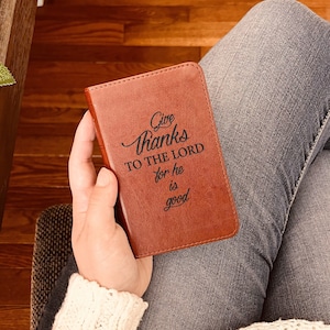 Personalized ESV Pocket Bible: Create Your Own Custom Engraved Design with a Designer, Small Bible, Old and New, English Standard Holy Bible