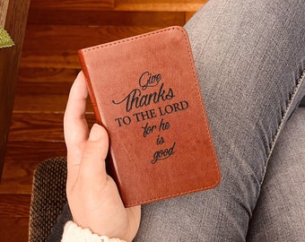 Personalized ESV Pocket Bible: Create Your Own Custom Engraved Design with a Designer, Small Bible, Old and New, English Standard Holy Bible
