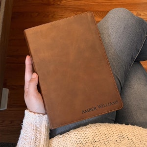 Personalized ESV Bible with Name Engraved, ESV Large Print Bible, Custom Bible Engraved Name, English Standard Holy Bible, Baptism Gifts