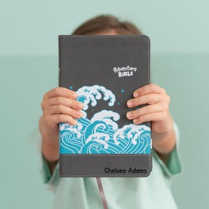 Personalized Adventure Bible for kids, NIV Kids Bible with Name Engraved, Early Readers Custom Bible, Christian gifts, Baptism gift