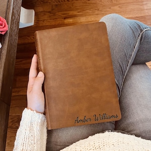 Personalized NASB Bible with name Engraved, NASB Wide Margin Bible, Custom Bible Engraved Name, New American Standard Bible, Christian Gifts