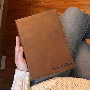 Personalized ESV Bible with Name Engraved, ESV Large Print Bible, Custom Bible Engraved Name, English Standard Holy Bible, Baptism Gifts