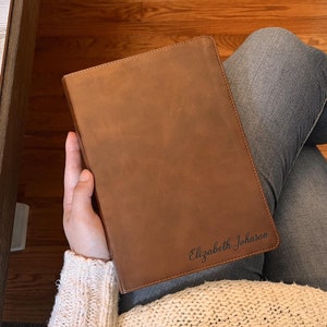 Personalized ESV Bible with Name Engraved, ESV Large Print Bible, Custom Bible Engraved Name, English Standard Holy Bible, Baptism Gifts
