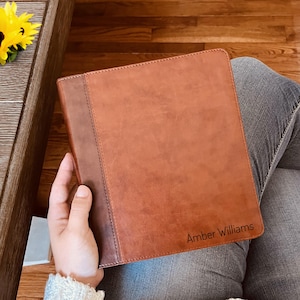 Personalisierte ESV Bibel mit Namen eingraviert, ESV Journaling Studienbibel, Benutzerdefinierte Bibel gravierter Name, englische Standardversion, Taufgeschenke
