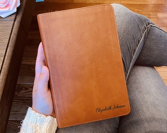 Personalized ESV/RVR 1960 Bible with Name Engraved, English/Spanish Bilingual Bible, Custom Bible Name Engraved, Baptism Gifts