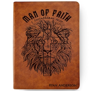 Personalized Bible for Men, CSB Wide-Margin, Customized Bible for Men Name Engraved, Christian Standard Bible, Bible for men bible gifts men