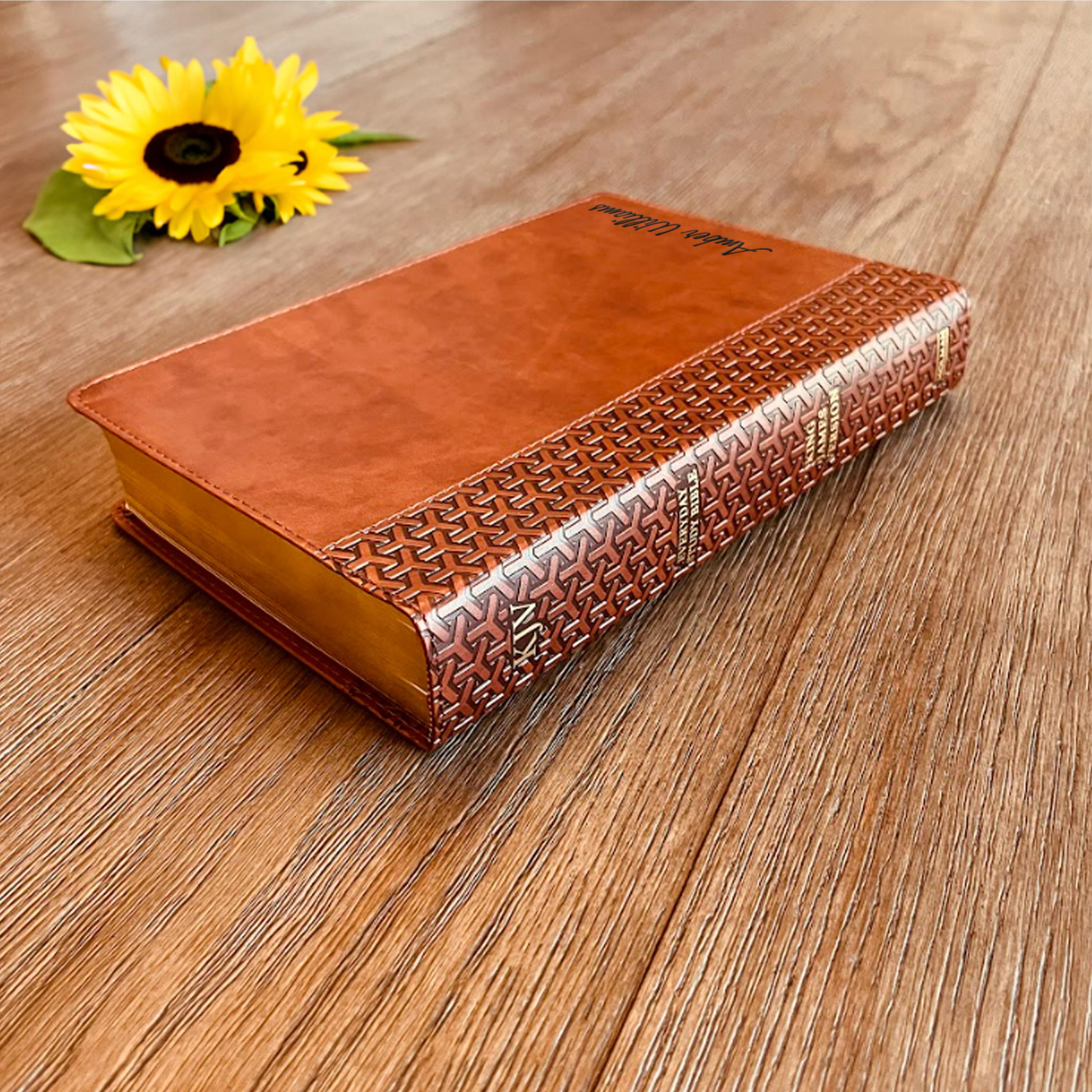 Personalized KJV Bible With Name Engraved, Custom KJV Study Bible, KJV ...