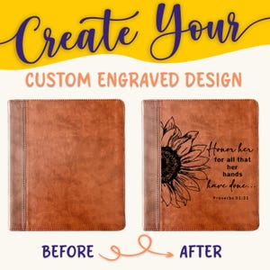 Personalisierte ESV Bibel: Erstellen Sie Ihr eigenes benutzerdefiniertes graviertes Design mit einem Designer, zweispaltig, Journaling Studie, englische Standardbibel