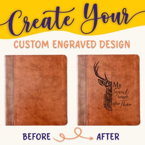 Personalisierte ESV Bibel: Erstellen Sie Ihr eigenes benutzerdefiniertes graviertes Design mit einem Designer, zweispaltig, Journaling Studie, englische Standardbibel