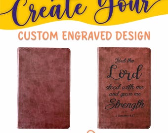 Personalized ESV Bible: Create Your Own Custom Engraved Design with a Designer, Large Print, Thinline, English Standard Version, Holy Bible