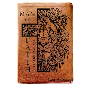Personalized Bible for Men, NLT Reference, Customized Bible for Men Name Engraved, New Living Translation, Bibles for men, bible gifts men