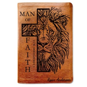 Personalized Bible for Men, CSB Wide-Margin, Customized Bible for Men Name Engraved, Christian Standard Bible, Bible for men bible gifts men