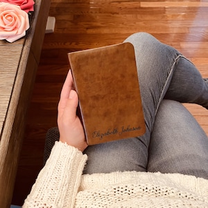 Personalized ESV Bible with Name Engraved, Compact Bible, Custom Bible Name Engraved, English Standard Version, Christian Gift, Baptism Gift
