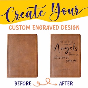 Personalized NASB 1995 Bible: Create Your Own Custom Engraved Design with a Designer, Large Print, Reference, New American Standard Bible