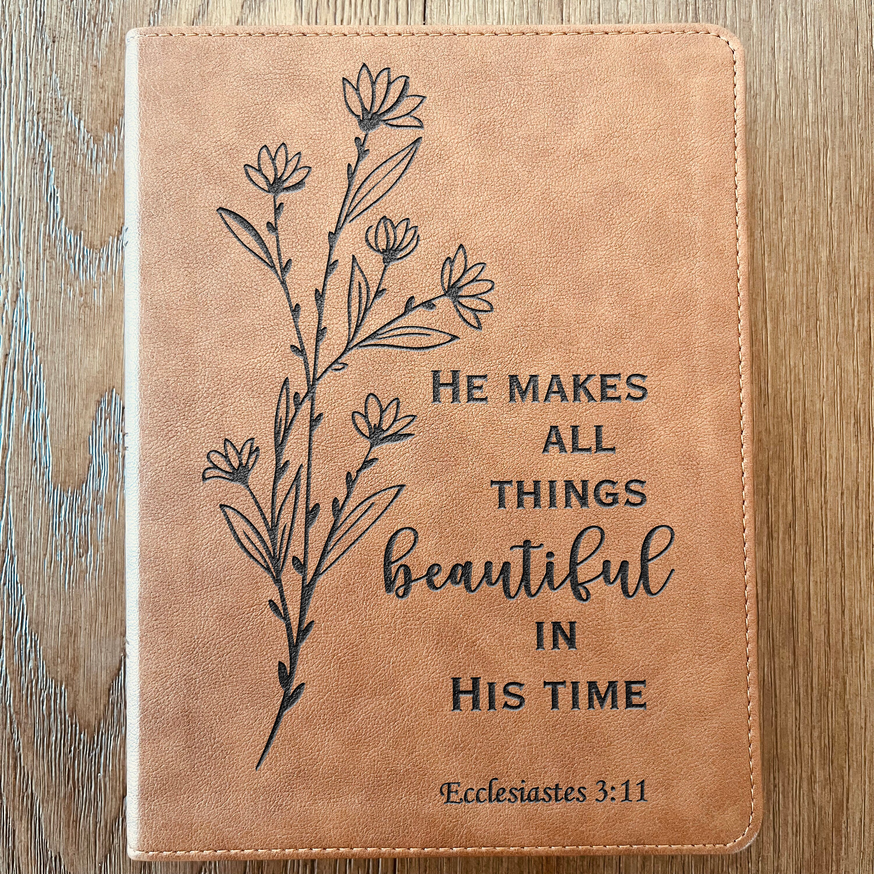 Personalized KJV Bible: Create Your Own Custom Engraved Design with a Designer, Large Print Red Letter Wide-Margin King James Holy Bible