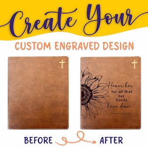Personalisierte NIV Bibel: Erstellen Sie Ihr eigenes benutzerdefiniertes graviertes Design mit einem Designer, Red Letter, Journaling, neue internationale Version Holy Bibel
