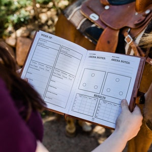Barrel Racing Log Book, Barrel Racing Journal & Planner, Barrel Racing ...