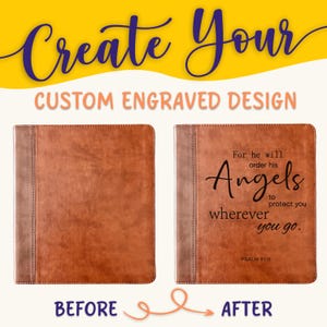 Personalisierte ESV Bibel: Erstellen Sie Ihr eigenes benutzerdefiniertes graviertes Design mit einem Designer, zweispaltig, Journaling Studie, englische Standardbibel