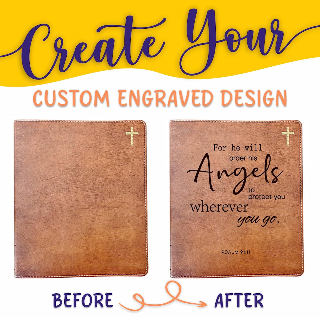 Personalized NIV Bible: Create Your Own Custom Engraved Design With a ...