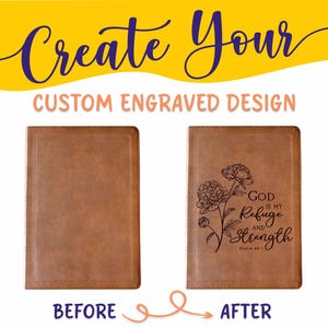 Personalized NASB 1995 Bible: Create Your Own Custom Engraved Design with a Designer, Large Print, Reference, New American Standard Bible