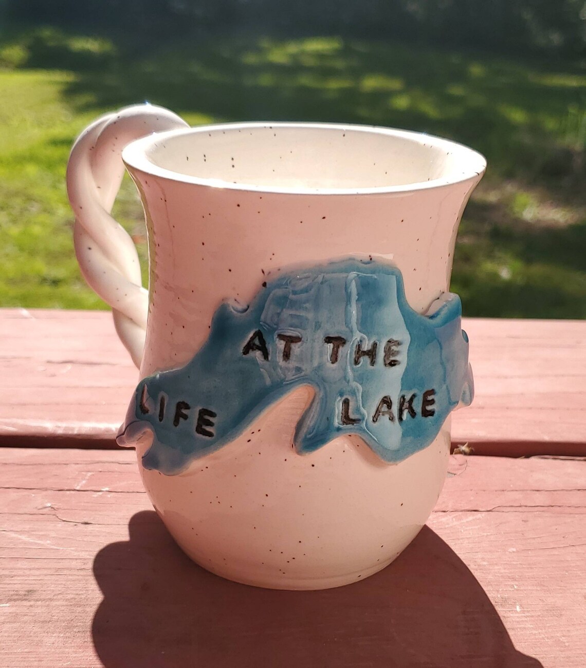 Life At The Lake Mug Etsy