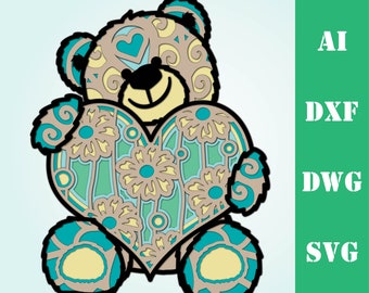cute evil teddy bear