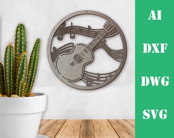 Download 3d Svg Guitar Etsy