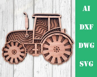 Download Mandala Tractor Svg Etsy