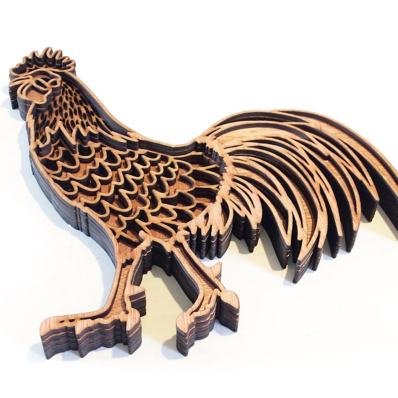 Free Free Layered Rooster Svg 343 SVG PNG EPS DXF File