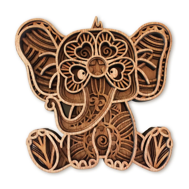 Free Free 245 Cricut Mandala Elephant SVG PNG EPS DXF File